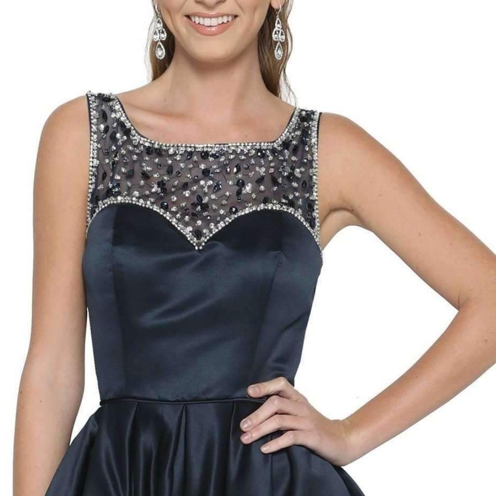 Short formal gown,evening homecoming prom dress - Picture 4 of 8